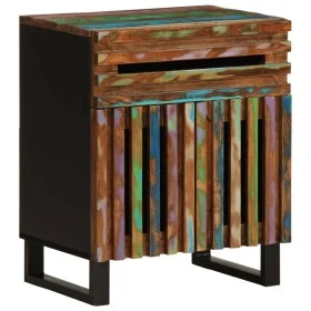Mesita de noche madera maciza de acacia 50x34x60 cm de , Mesitas de noche - Ref: Foro24-377495, Precio: 81,71 €, Descuento: %