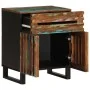 Mesita de noche madera maciza de acacia 50x34x60 cm de , Mesitas de noche - Ref: Foro24-377495, Precio: 81,71 €, Descuento: %