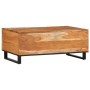Mesa de centro de madera maciza de acacia 100x55x40 cm de , Mesas de centro - Ref: Foro24-377497, Precio: 106,78 €, Descuento: %