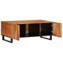 Mesa de centro de madera maciza de acacia 100x55x40 cm de , Mesas de centro - Ref: Foro24-377497, Precio: 106,78 €, Descuento: %
