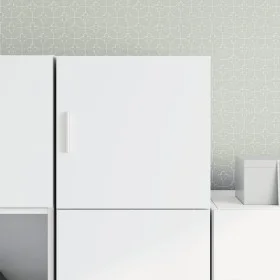 Engineered wood white wall cabinet 40x42.5x40 cm by , Sideboards - Ref: Foro24-846096, Price: 41,55 €, Discount: %