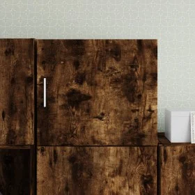 Armario de pared madera ingeniería roble ahumado 45x42,5x40 cm de , Aparadores - Ref: Foro24-846107, Precio: 43,48 €, Descuen...