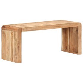 Banco de madera de acacia maciza 110x38x46 cm en Bancos de comedor y cocina | Comprar online en Foru.es