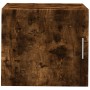Armario de pared madera ingeniería roble ahumado 45x42,5x40 cm de , Aparadores - Ref: Foro24-846107, Precio: 44,15 €, Descuen...