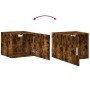 Armario de pared madera ingeniería roble ahumado 45x42,5x40 cm de , Aparadores - Ref: Foro24-846107, Precio: 44,15 €, Descuen...