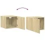 Armario de pared madera ingeniería roble Sonoma 45x42,5x40 cm de , Aparadores - Ref: Foro24-846105, Precio: 44,84 €, Descuent...