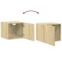Armario de pared madera ingeniería roble Sonoma 45x42,5x40 cm de , Aparadores - Ref: Foro24-846105, Precio: 46,51 €, Descuent...