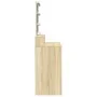 Tocador con luces LED color roble Sonoma 80x41x144,5 cm de , Tocadores para dormitorios - Ref: Foro24-848180, Precio: 118,73 ...