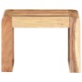 Mesa auxiliar de madera maciza de acacia 43x40x30 cm en Mesas auxiliares | Comprar online en Foru.es