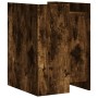 Mesita de noche madera de ingeniería roble ahumado 45x50x65 cm de , Mesitas de noche - Ref: Foro24-848308, Precio: 89,33 €, D...