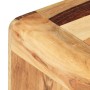 Mesa auxiliar de madera maciza de acacia 43x40x30 cm en Mesas auxiliares | Comprar online en Foru.es