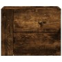 Mesitas de noche de pared 2 uds color roble ahumado 45x30x35 cm de , Mesitas de noche - Ref: Foro24-848334, Precio: 73,40 €, ...