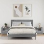 Mesitas de noche de pared 2 uds gris Sonoma 45x30x35 cm de , Mesitas de noche - Ref: Foro24-848322, Precio: 70,34 €, Descuent...