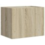 Mesita de noche de pared color roble ahumado 45x30x35 cm de , Mesitas de noche - Ref: Foro24-848329, Precio: 41,87 €, Descuen...