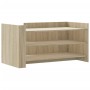 Mesa de centro madera de ingeniería roble Sonoma 100x50x50 cm de , Mesas de centro - Ref: Foro24-848348, Precio: 70,85 €, Des...