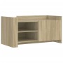 Mesa de centro madera de ingeniería roble Sonoma 100x50x50 cm de , Mesas de centro - Ref: Foro24-848362, Precio: 76,50 €, Des...