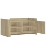 Mesa de centro madera de ingeniería roble Sonoma 100x50x50 cm de , Mesas de centro - Ref: Foro24-848362, Precio: 76,50 €, Des...