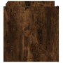 Mesa de centro madera de ingeniería roble ahumado 80x50x50 cm de , Mesas de centro - Ref: Foro24-848357, Precio: 67,24 €, Des...