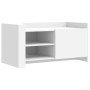 Mesa de centro de madera de ingeniería blanca 100x50x50 cm de , Mesas de centro - Ref: Foro24-848360, Precio: 79,05 €, Descue...