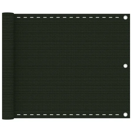 Toldo para balcón HDPE verde oscuro 75x600 cm de vidaXL, Sombrillas - Ref: Foro24-310971, Precio: 23,58 €, Descuento: %