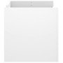 Mesa de centro de madera de ingeniería blanca 100x50x50 cm de , Mesas de centro - Ref: Foro24-848360, Precio: 79,05 €, Descue...