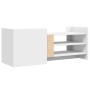 Mueble para TV madera contrachapada blanco 100x35x40 cm de , Muebles TV - Ref: Foro24-848374, Precio: 63,38 €, Descuento: %