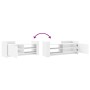 Mueble para TV madera contrachapada blanco 100x35x40 cm de , Muebles TV - Ref: Foro24-848374, Precio: 63,38 €, Descuento: %
