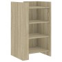 Aparador madera de ingeniería roble Sonoma 45x35x75 cm de , Aparadores - Ref: Foro24-848383, Precio: 46,03 €, Descuento: %