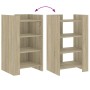 Aparador madera de ingeniería roble Sonoma 45x35x75 cm de , Aparadores - Ref: Foro24-848383, Precio: 46,03 €, Descuento: %