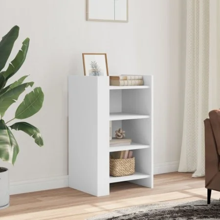 Aparador de madera de ingeniería blanco 45x35x75 cm de , Aparadores - Ref: Foro24-848381, Precio: 50,81 €, Descuento: %