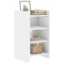 Aparador de madera de ingeniería blanco 45x35x75 cm de , Aparadores - Ref: Foro24-848381, Precio: 50,81 €, Descuento: %
