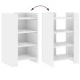 Aparador de madera de ingeniería blanco 45x35x75 cm de , Aparadores - Ref: Foro24-848381, Precio: 50,81 €, Descuento: %