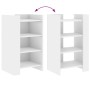 Aparador de madera de ingeniería blanco 45x35x75 cm de , Aparadores - Ref: Foro24-848381, Precio: 51,51 €, Descuento: %