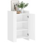 Aparador de madera de ingeniería blanco 45x35x75 cm de , Aparadores - Ref: Foro24-848395, Precio: 77,42 €, Descuento: %
