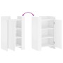Aparador de madera de ingeniería blanco 45x35x75 cm de , Aparadores - Ref: Foro24-848395, Precio: 77,42 €, Descuento: %