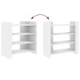 Aparador de madera de ingeniería blanco 73,5x35x75 cm de , Aparadores - Ref: Foro24-848388, Precio: 59,05 €, Descuento: %
