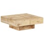 Mesa de centro de madera maciza de mango 80x80x28 cm en Mesas de centro | Comprar online en Foru.es