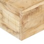 Mesa de centro de madera maciza de mango 80x80x28 cm en Mesas de centro | Comprar online en Foru.es
