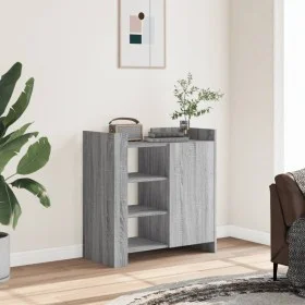 Aparador de madera de ingeniería gris Sonoma 73,5x35x75 cm de , Aparadores - Ref: Foro24-848407, Precio: 74,39 €, Descuento: %
