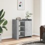 Aparador de madera contrachapada gris hormigón 73,5x35x75 cm de , Aparadores - Ref: Foro24-848405, Precio: 71,39 €, Descuento: %