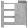 Aparador de madera contrachapada gris hormigón 73,5x35x75 cm de , Aparadores - Ref: Foro24-848405, Precio: 71,39 €, Descuento: %