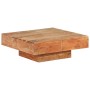 Mesa de centro de madera maciza de acacia 80x80x28 cm en Mesas de centro | Comprar online en Foru.es