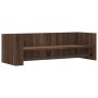 Estante de pared madera ingeniería marrón roble 100x35x30,5 cm de , Estantes y estanterías - Ref: Foro24-848464, Precio: 38,4...