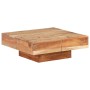 Mesa de centro de madera maciza de acacia 80x80x28 cm en Mesas de centro | Comprar online en Foru.es
