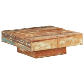 Mesa de centro de madera maciza reciclada 80x80x28 cm en Mesas de centro | Comprar online en Foru.es