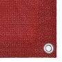 Toldo para balcón HDPE rojo 120x600 cm de vidaXL, Sombrillas - Ref: Foro24-311015, Precio: 26,38 €, Descuento: %