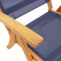 Sillas de jardín plegables 6 uds madera maciza acacia textileno de , Sillas de jardín - Ref: Foro24-3279242, Precio: 449,54 €...