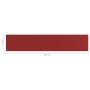 Toldo para balcón HDPE rojo 120x600 cm de vidaXL, Sombrillas - Ref: Foro24-311015, Precio: 26,38 €, Descuento: %