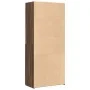 Aparador de madera de ingeniería marrón roble 80x42,5x185 cm de , Aparadores - Ref: Foro24-3281384, Precio: 180,27 €, Descuen...