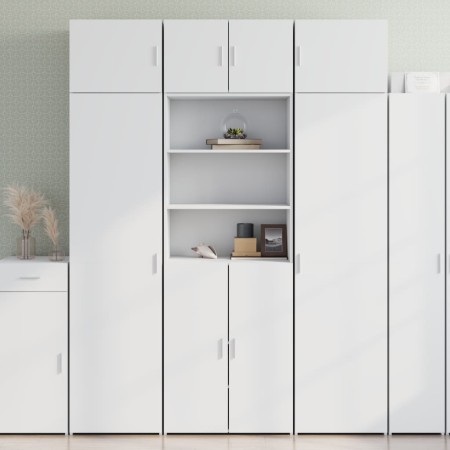 Aparador alto madera de ingeniería blanco 70x42,5x185 cm de , Aparadores - Ref: Foro24-3281371, Precio: 158,90 €, Descuento: %